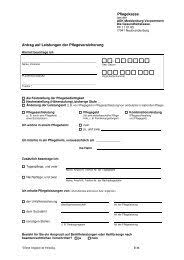 Maybe you would like to learn more about one of these? Pflegeversicherung Antrag Auf Leistungen Der Knappschaft