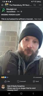 I'm reaching out to my fellow vanlifers and nomads for help. This is my  husband he suffered a traumatic brain injury and has now been missing for 2  days. He left on