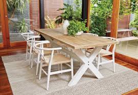Casual Dining With The Rodin X Leg Dining Table Teamed With Iconic Wishbone Chairs Anchored By Wool Stripe Rug Dining Table Legs Dining Table Dining