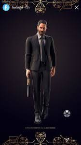 New John Wick Skin John Wick Movie Keanu Reeves John Wick Epic Games Fortnite