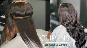 These rooster feather hair extensions will flow naturally with your hair. Clip Ins And Blending Hair Extensions For Short Medium Length Hair Youtube