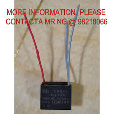 A quick search online i found these replacements and they worked perfectly. Ceiling Fan Capacitor 3 Wires 1 8uf 600vac Cbb61 Bm Brand Shopee Singapore