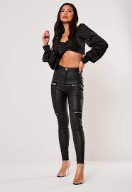 Accédez aux dernières tendances avec notre sélection pour femme, homme et enfant. Pantalon En Cuir Simili Cuir Et Pu Femme Missguided