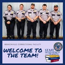 Congratulations to Branchville Correctional Facility's new staff for  completing their on-the-job training and starting
