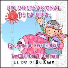Google conmemora el día internacional de la mujer 2021. Dia Internacional De La Nina Tarjetitas Para Celebraciones Y Compartir Dia Internacional Del Nino Dia Del Nino Frases Dia Internacional De