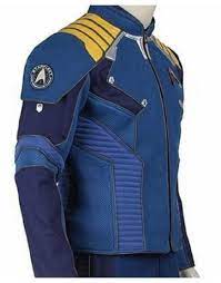 Star Trek Beyond Jacket Captain Chris Pine Blue Jacket Star Trek Uniforms Star Trek Costume Star Trek Beyond