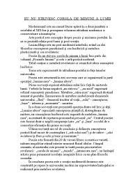 Cu largi fiori de sfânt mister. Eu Nu Strivesc Corola De Minuni A Lumii