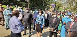 .acting chairman of the national drug law enforcement agency (ndlea), vanguard reports. Marwa Resumes Office As Ndlea Chairman Declares War On Drug Barons Present Nigeria