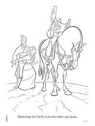 Mulan Coloring Page In 2020 Coloring Pages Mulan Color