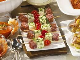 Partyspiesse Feierfreudige Sticks Lecker Lebensmittel Essen Spiesse Essen