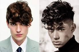 Another popular haircut for teenage boys is one with wavy texture and flipped ends. 50 Curly Haircuts Hairstyle Tips For Men Man Of Many