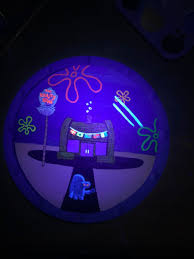 1680 x 1050 jpeg 241kb. Night Shift The Krusty Krab Spongebob Painting Neon Painting Art Wallpaper