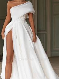 However, the first short wedding dress we owe the woman, which are required by almost all beautiful and comfortable dresses in contemporary fashion, gabrielle. Aline One Shoulder Vintage A Line Wedding Dresses 2021 Cocosbride