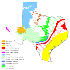 Major Aquifers Texas Water Development Board
