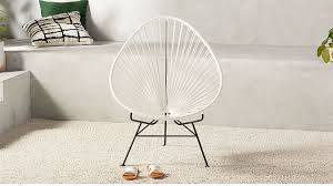 Acapulco White Outdoor Chair Reviews Cb2 In 2020 Outdoor Chairs Outdoor Furniture Decor Outdoor Tables And Chairs