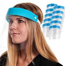 Check spelling or type a new query. Salon World Safety Face Shields Ultra Clear Protective Full Face Shields Amazon Com