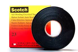 3m Scotch Cinta Electrica De Hule Autofusionable 23 18 Mm X 9 10 M