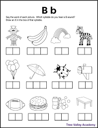 Sign up for today insider! Letter B Sound Phonics Worksheets Tree Valley Academy
