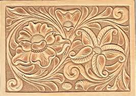 Western tooled leather seamless pattern floral clipart svg layered, flowers. Different Regional Styles Of Western Floral Carving Elktracks Studio