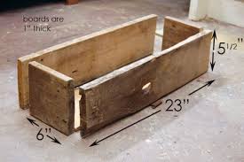 For one, contained gardens can tack on a few hundred pounds — especially once they've been watered. How To Build A Simple Rustic Planter Box The Art Of Doing Stuff
