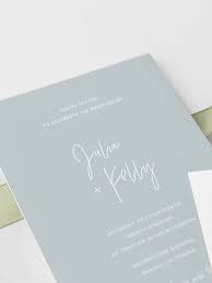 Gray Minimalist Wedding Invitation Cotton Card Stock Paper Suite Semi C Minimal Wedding Invitation Modern Wedding Invitation Sets Printable Wedding Invitations