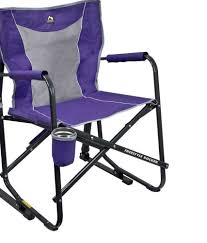 Gci Outdoor Freestyle Rocker Mesh Chair Purple Ebay Folding Rocking Chair Mesh Chair Camping Chairs
