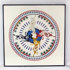 Benjamin Harjo Jr Pencil Signed Lithograph Print Native American Art