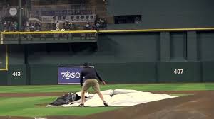 Chase Field Roof Open For World Series Game 3 Between Diamondbacks And  Rangers