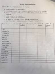 Check spelling or type a new query. Cell Book Homework Directions For Each Of The Chegg Com