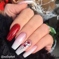 Valentine Card Design Coffin Shaped Valentine Nail Designs Acrylic Nails 7 valentine's day nail polishes that scream i love myself.