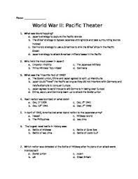 Knowing about these events helps you get a better understanding of why the world is as it is today. World War Ii Quiz Worksheets Teaching Resources Tpt
