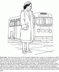 Students will colour their way to learning about civil rights activist rosa parks! Rosa Parks Coloring Page Rosa Parks Coloring Pages Black History Month Printables