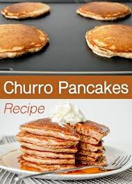 Churros Crepes Recette Pour Le Petit Dejeuner Ou Brunch In 2020 Sweet Breakfast Pancake Recipe Quick Pancake Recipe