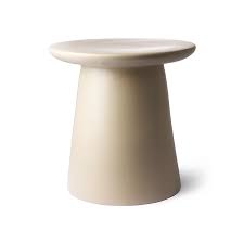Earthenware Side Table Natural Side Table Black Side Table Retro Side Table