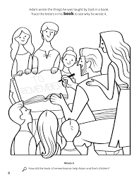 Increase your child's horizons by coloring with free coloring pages. Adam S Book Of Remembrance