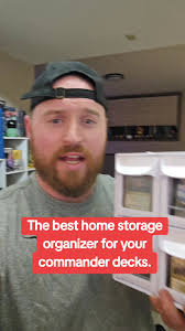 The best way to organizer your commander decks can be found at a craft  store? These companies really need to work with Magic the Gathering