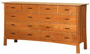Contemporary Craftsman 10 Drawer Dresser Solid Wood Dresser Made In Usa Solid Wood Dresser Solid Wood Bedroom Furniture Wood Dresser