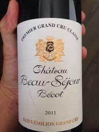 2011 Chateau Beau Sejour Becot France Bordeaux Libournais St Emilion Grand Cru Cellartracker