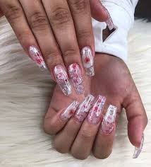 20+ arty nail ideas for spring, artistic manicure ideas, creative nail art ideas for spring, best nail art for summer, best nail art trends on. 43 Clear Acrylic Nails That Are Super Trendy Right Now Stayglam
