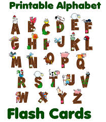 These free printable alphabet animal flash cards feature letters drawn in upper and lower case along with a drawing of an animal starting with that letter. Alphabet Flash Cards Printable Diy