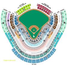 Dodger Stadium Seating Chart Luxury Angels Stadium Seating