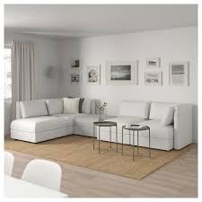 Vallentuna Modular Corner Sofa 4 Seat With Storage Murum Orrsta White Light Gray Ikea Modular Corner Sofa Vallentuna Corner Sofa