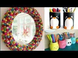 30 Best Out Of Waste Craft Ideas Home Decor Ideas Diy Wall Hanging Fnf Creations Youtube Wall Hanging Diy Crafts Diy Wall