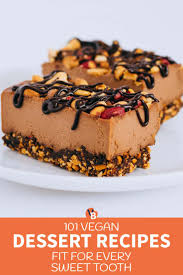 They're basically a homemade peanut butter cup combined with a no bake cookie, and people all over the world make and love them! 101 Vegan Dessert Recipes Fit For Every Sweet Tooth Vegbyte Marketplace