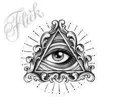 Iluminati All Seeing Eye Tattoo Egyptian Tattoo Illuminati Eye Tattoo