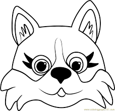 (there is also a pocket size). Corgi Puppy Face Coloring Page For Kids Free Pet Parade Printable Coloring Pages Online For Kids Coloringpages101 Com Coloring Pages For Kids