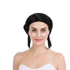 Amazon Com Savena 100 Mulberry Silk Night Sleeping Cap For Long Hair Bonnet Hat Smooth Soft Many Colors Hair Care Ebook Included Black Beauty