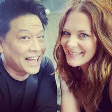 It was so nice catching up with my dear friend @garrettrwang today!  #startrekvoyager fans be sure to check out his #voyager podcast  @thedeltaflyers and stay tuned for an episode featuring yours truly
