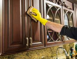 to clean your cabinets & countertops