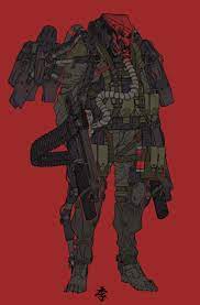 ArtStation - RED TERROR, Lee Yeong gyun | Concept art characters, Armor  concept, Robot concept art